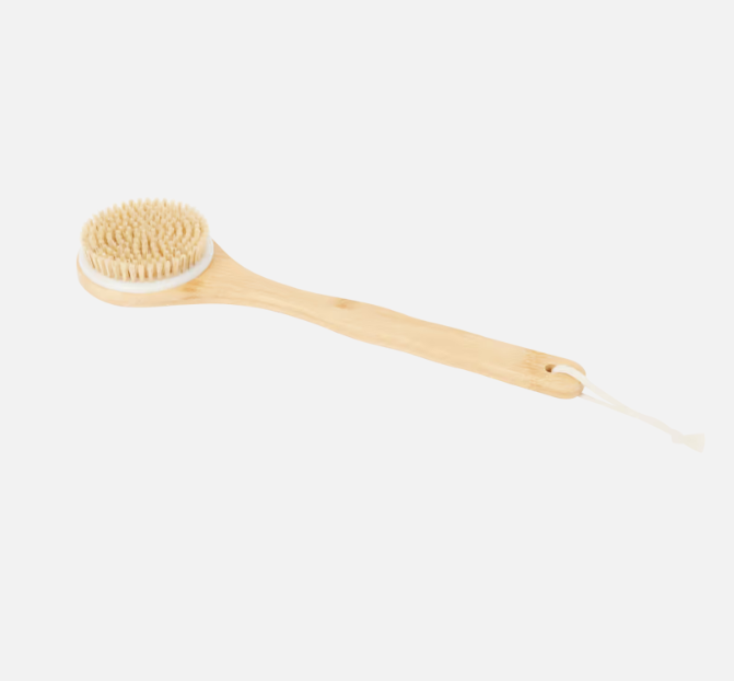 Brosse pour le dos en bambou