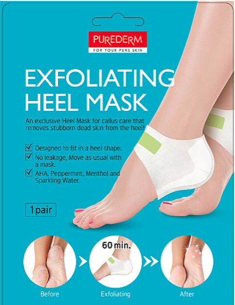 Masque exfoliant pour les pieds 2 x 3 ml