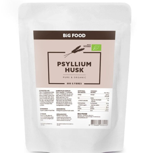 Big Food - Fibres de cosse de psyllium bio - 800g