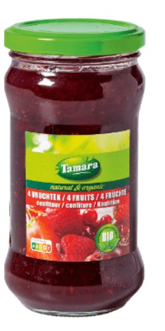 Confiture bio    ( 340 g )