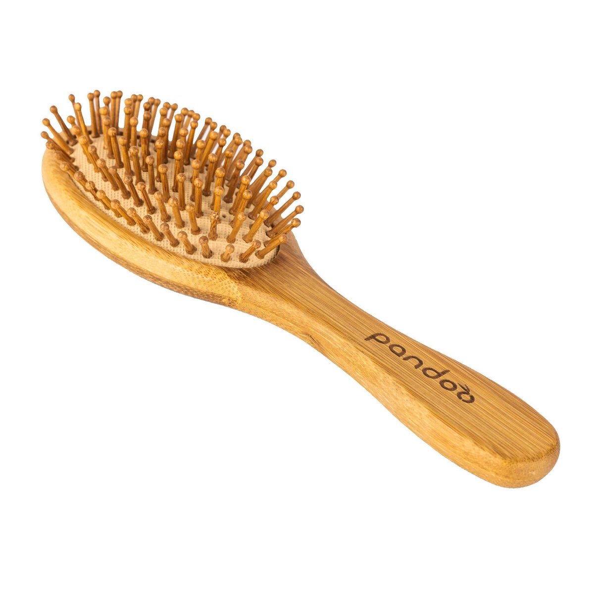 Brosse à cheveux en bambou | avec poils naturels