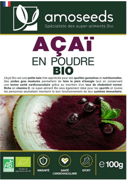 AÇAÏ EN POUDRE BIO 100G