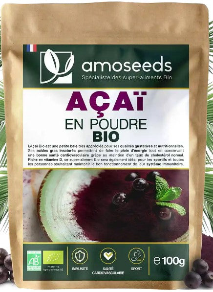 AÇAÏ EN POUDRE BIO 100G