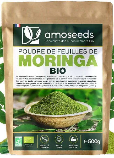 Poudre de Moringa Bio [ 500g ]